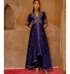 Reinas Anarkali Drape Set