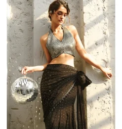 Reva Pre-Drape Sari Set