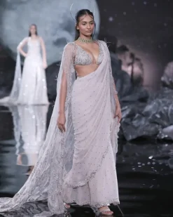 Rhea Chiffon Sari Set