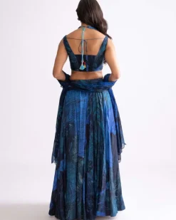 Riley Magnolia Lehenga Set