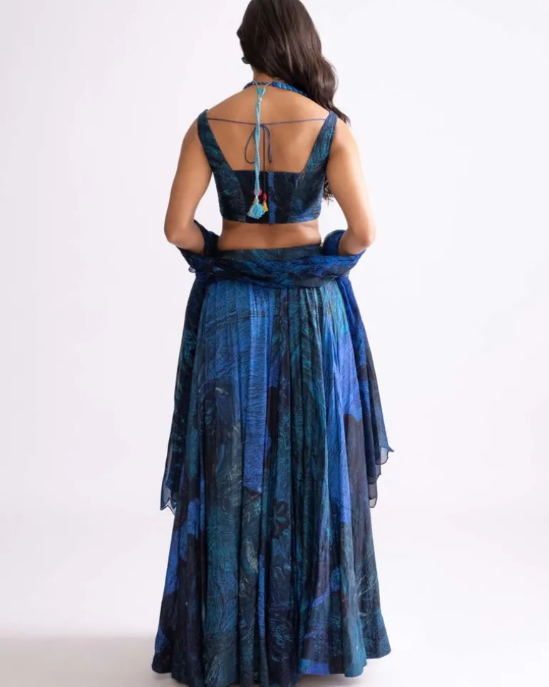 Riley Magnolia Lehenga Set