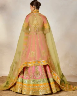 Rose Thandai Lehenga Set