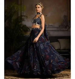 Royal Azure Lehenga Set