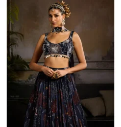 Royal Azure Lehenga Set