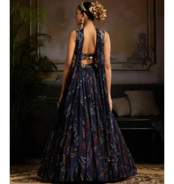 Royal Azure Lehenga Set