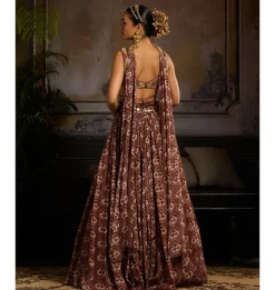 Ruby Embers Lehenga Set