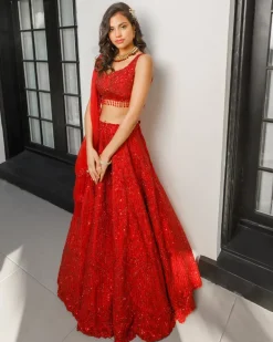 Ruby Lehenga