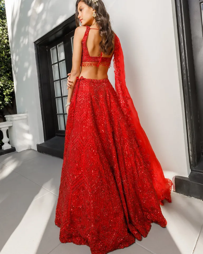 Ruby Lehenga