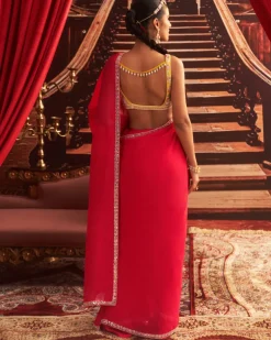 Ruby Sari Set