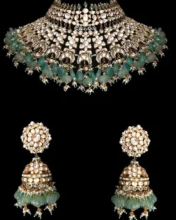 Russian Emerald Bridal Set