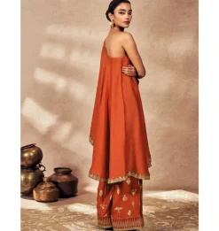 Rust Potters Touch Tunic Set