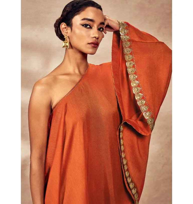 Rust Potters Touch Tunic Set