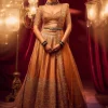 Rust Shehnai Lehenga Set