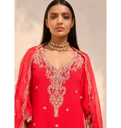 Ruvina Kurti and Flare Pant Set