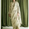 Sage Green Alisha Kurta & Pinched Skirt Set