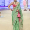 Sage Green Classic Tissue Sari