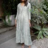Sage Green Embroidered Borgia Set