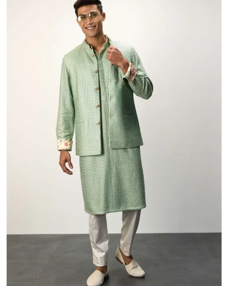 Sage Green Inara Kurta Set