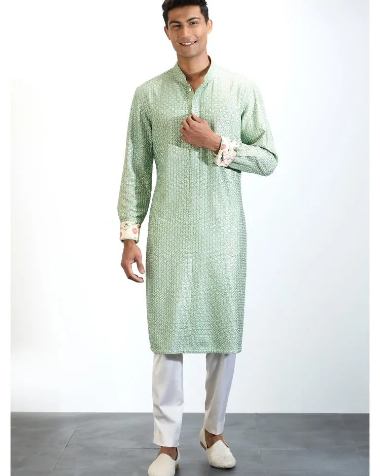 Sage Green Inara Kurta Set