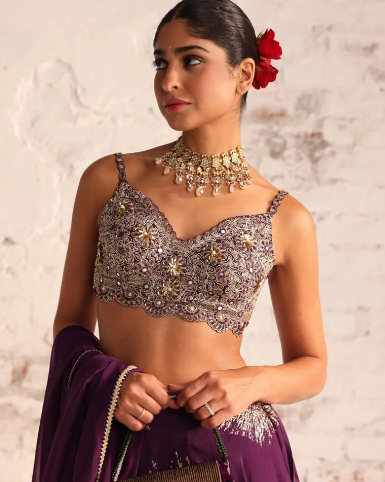 Saida Lehenga Set