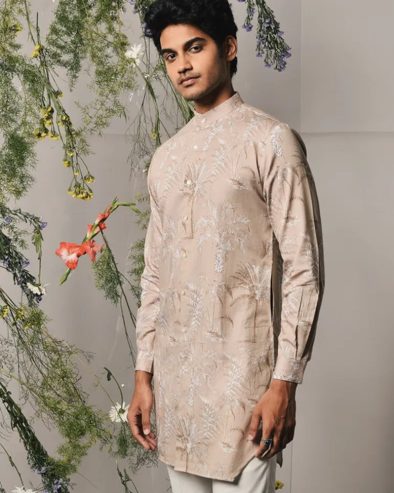 Sand Palermo Kurta & Pajama