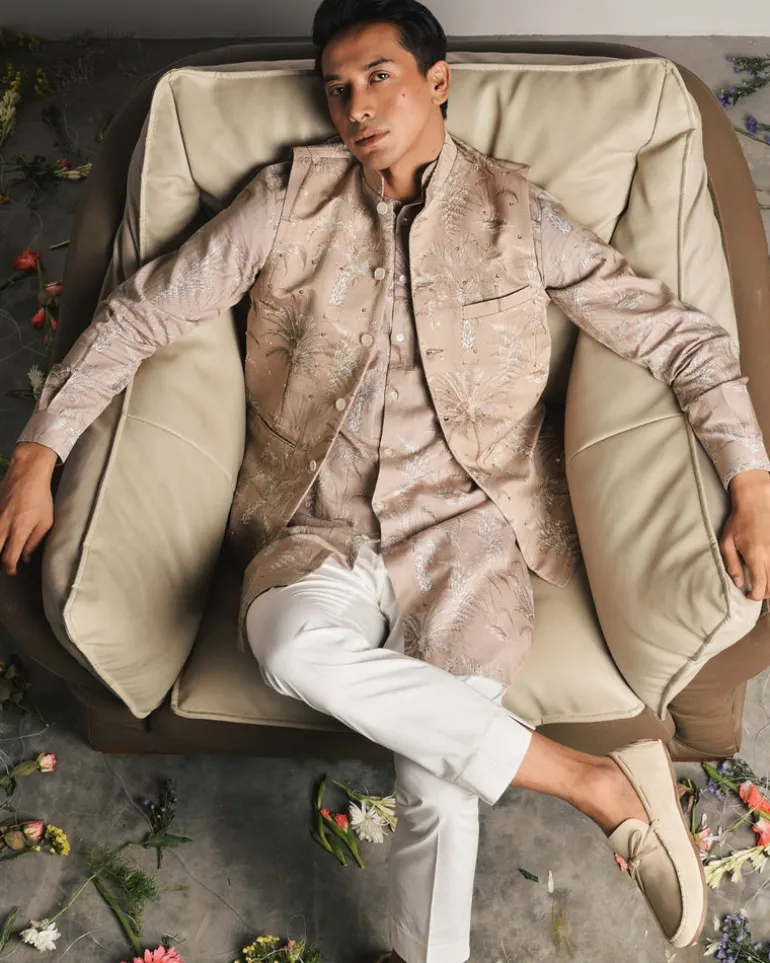 Sand Palermo Kurta & Pajama