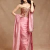 Sanjana Sanjhi Corset And Draped Skirt Set