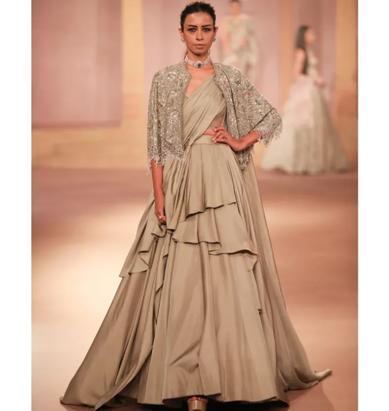 Sapna Sequins Sari Set