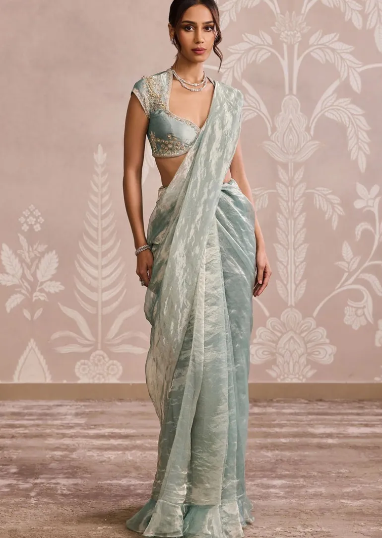 Sapphire Sari Set