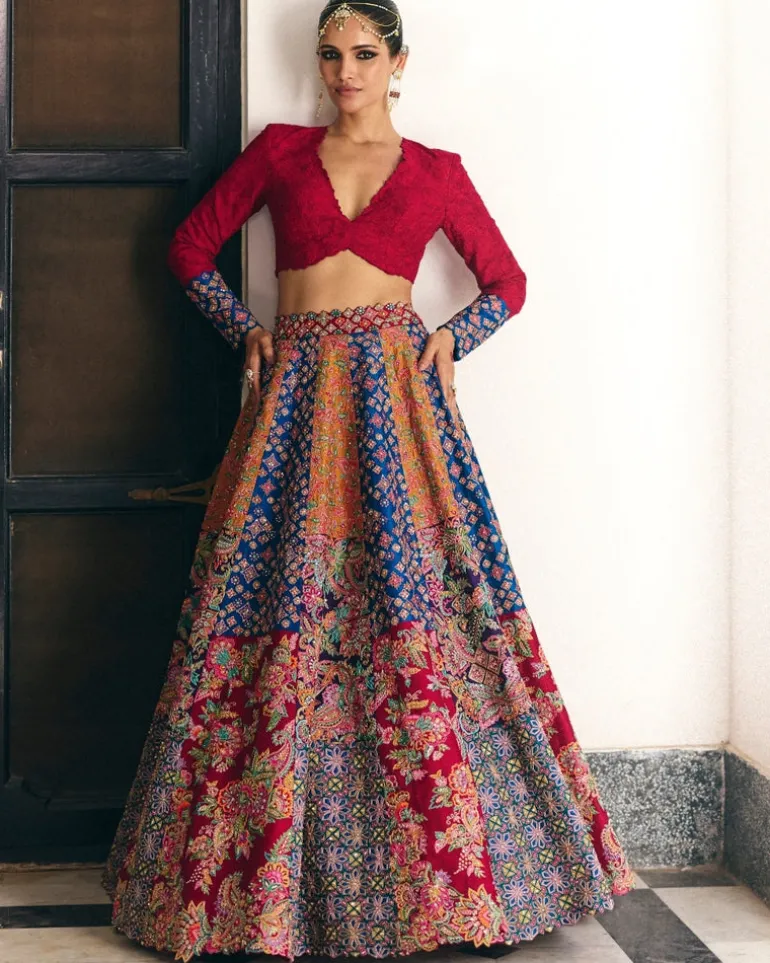 Sarga Lehenga Set