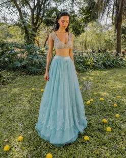 Serenity and Lemons Lehenga