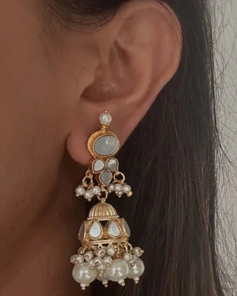 Shabha Milky Earrings