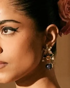Shakti Multicolour Kundan Earrings