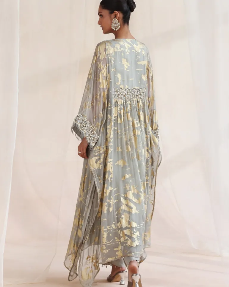 Shalu Kaftan Set