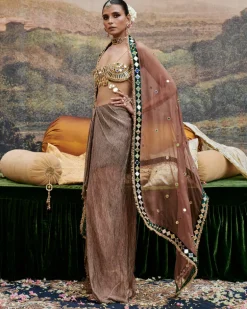 Sheesh Titli Skirt Set