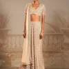 Shehnai Sari Skirt Set