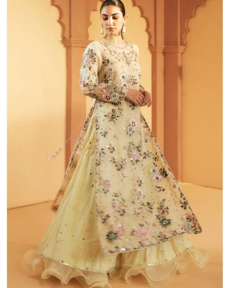 Sideslit Kurta & Lehenga Set