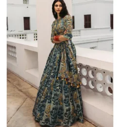Sitara Crop Top Skirt Set