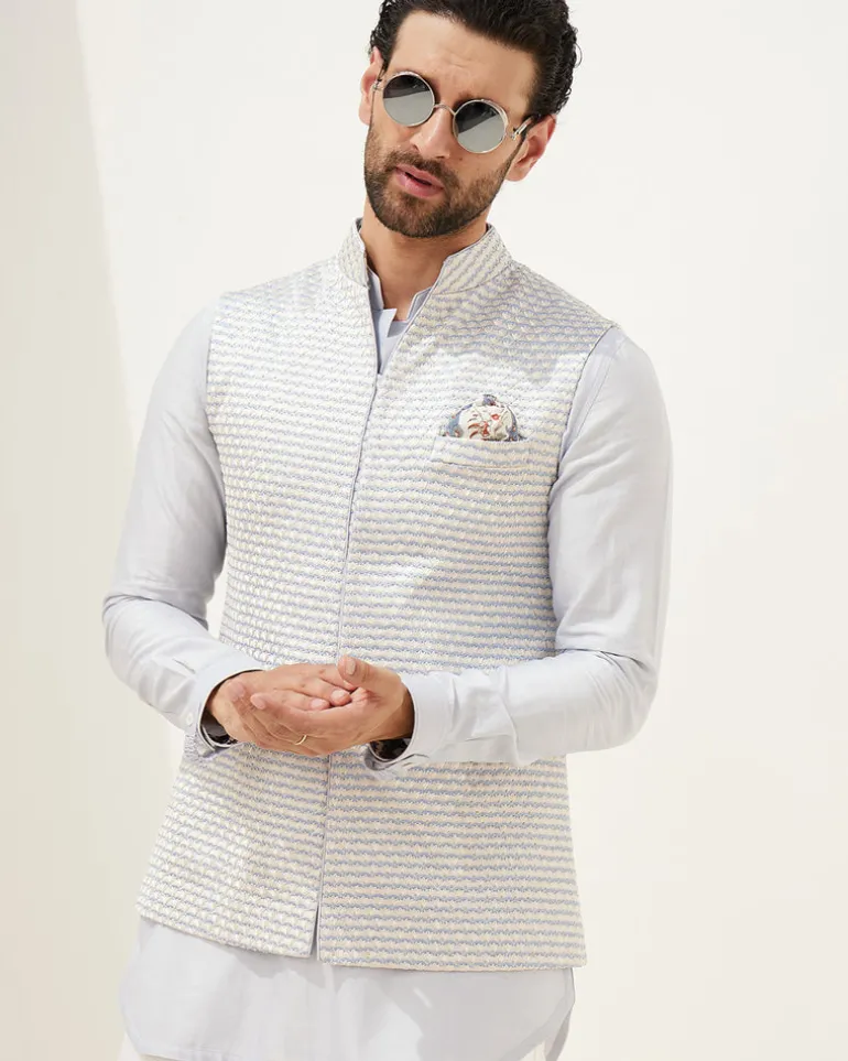 Sky Blue Kurta Set