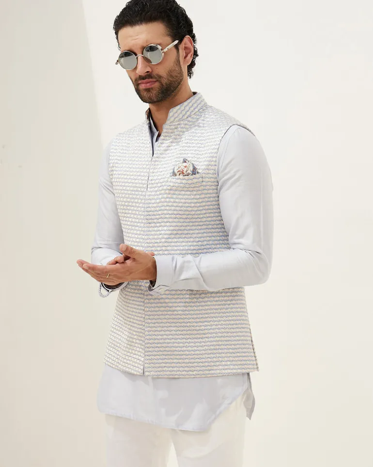 Sky Blue Kurta Set