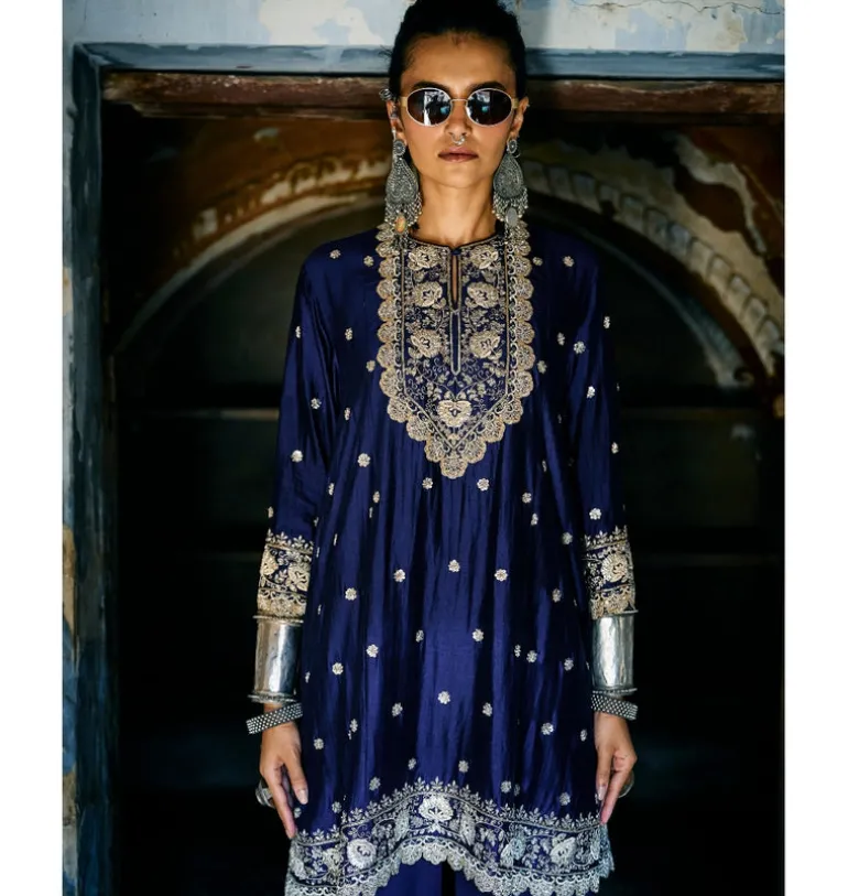 Spriha Embroidered Sharara Set