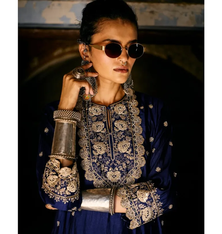 Spriha Embroidered Sharara Set