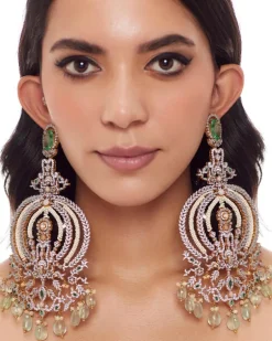 Star Dust Diamante Danglers