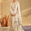 Sucha Ekru Aurum Sharara Set