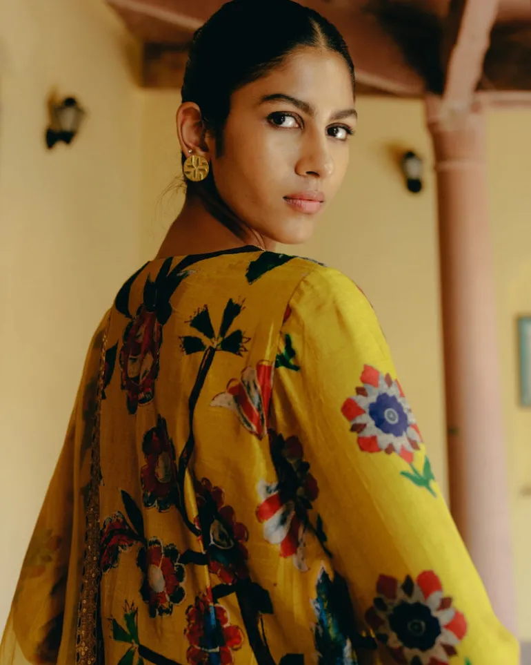 Sunflower Yellow Kurta Set