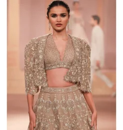 Swetha Pearl Threadwork Lehenga Set
