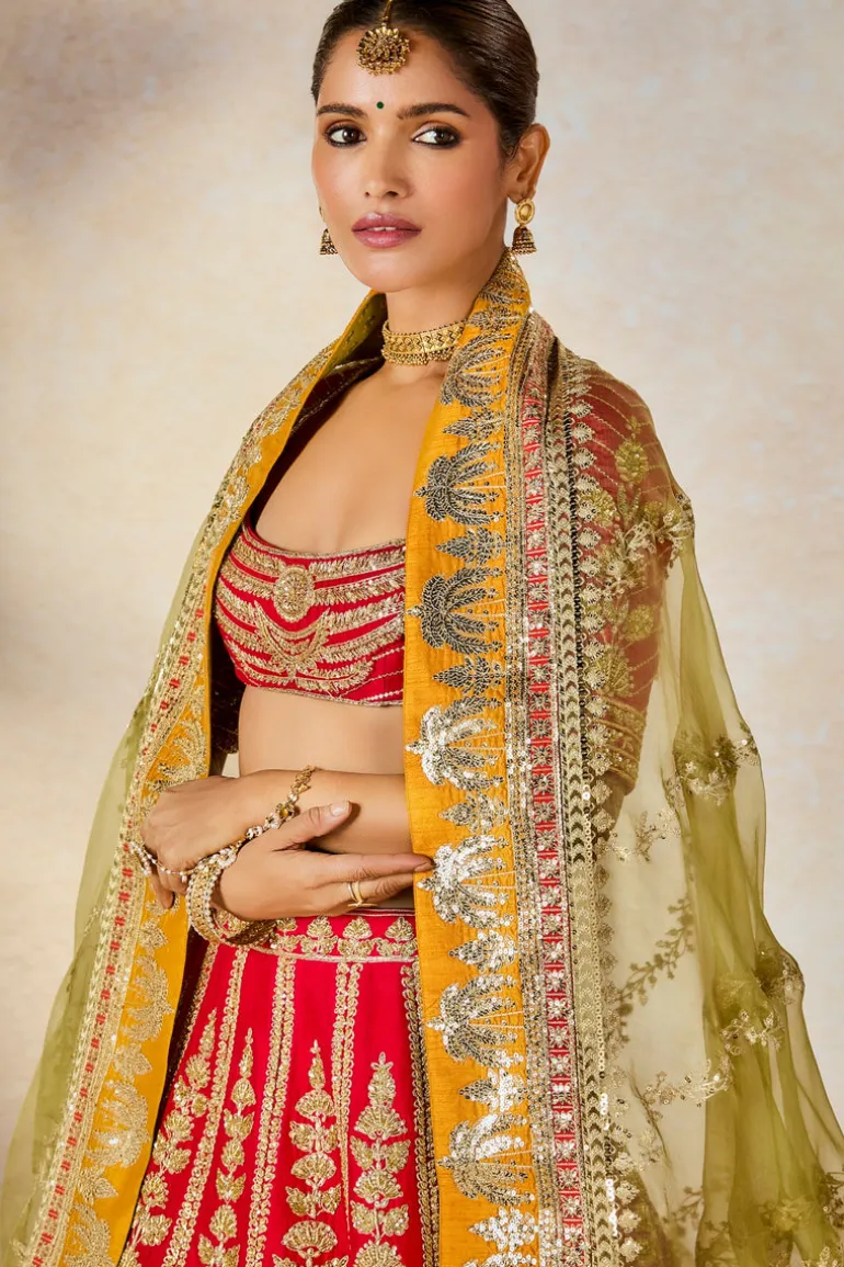 The Badami Halwa Lehenga Set