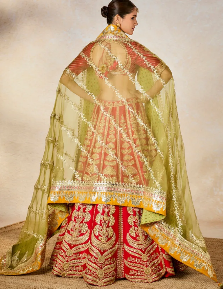 The Badami Halwa Lehenga Set