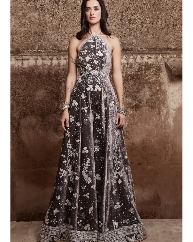 The British Charcoal Celestial Jumpsuit