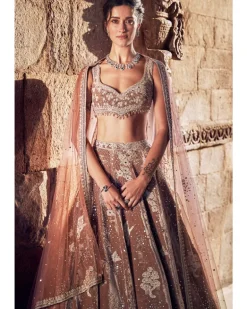 The French Rose Opus Lehenga Set